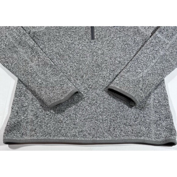 Patagonia Better Sweater Heather Grey 1/4 Zip Pullover Fleece Youth XL 14 - Picture 2 of 13